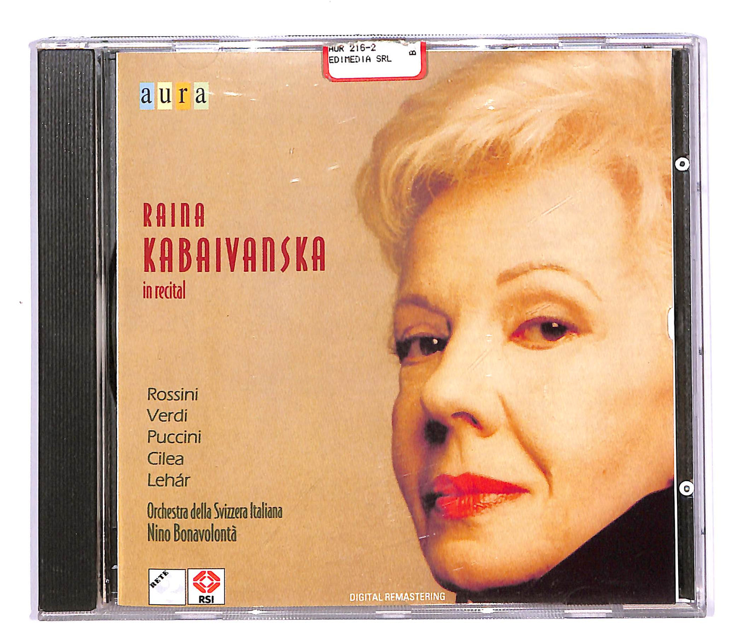 EBOND Raina Kabaivanska - Rossini Verdi Puccini Cilea Lehar CD CD058122