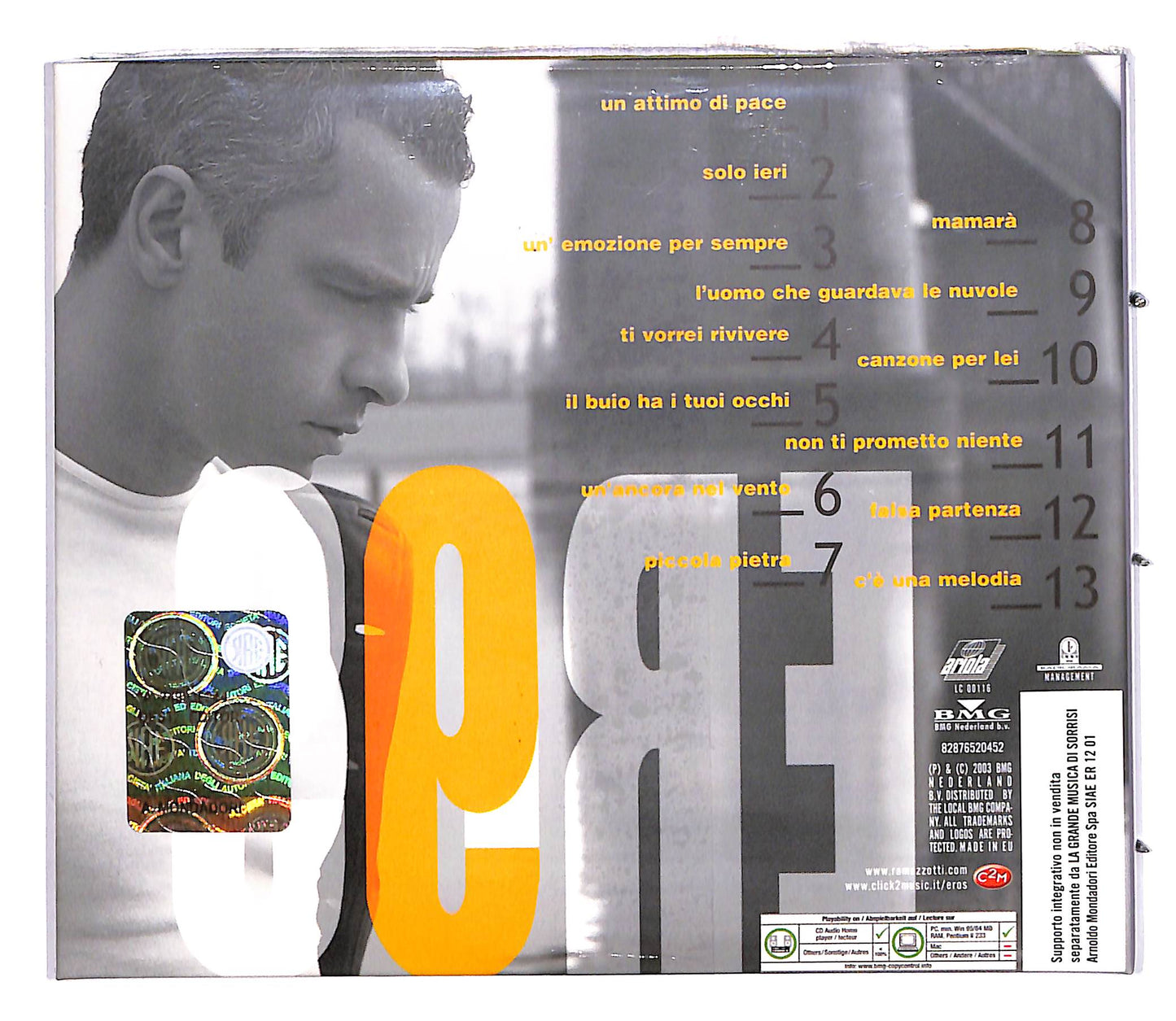 EBOND Eros Ramazzotti - 9 EDITORIALE CD CD058247