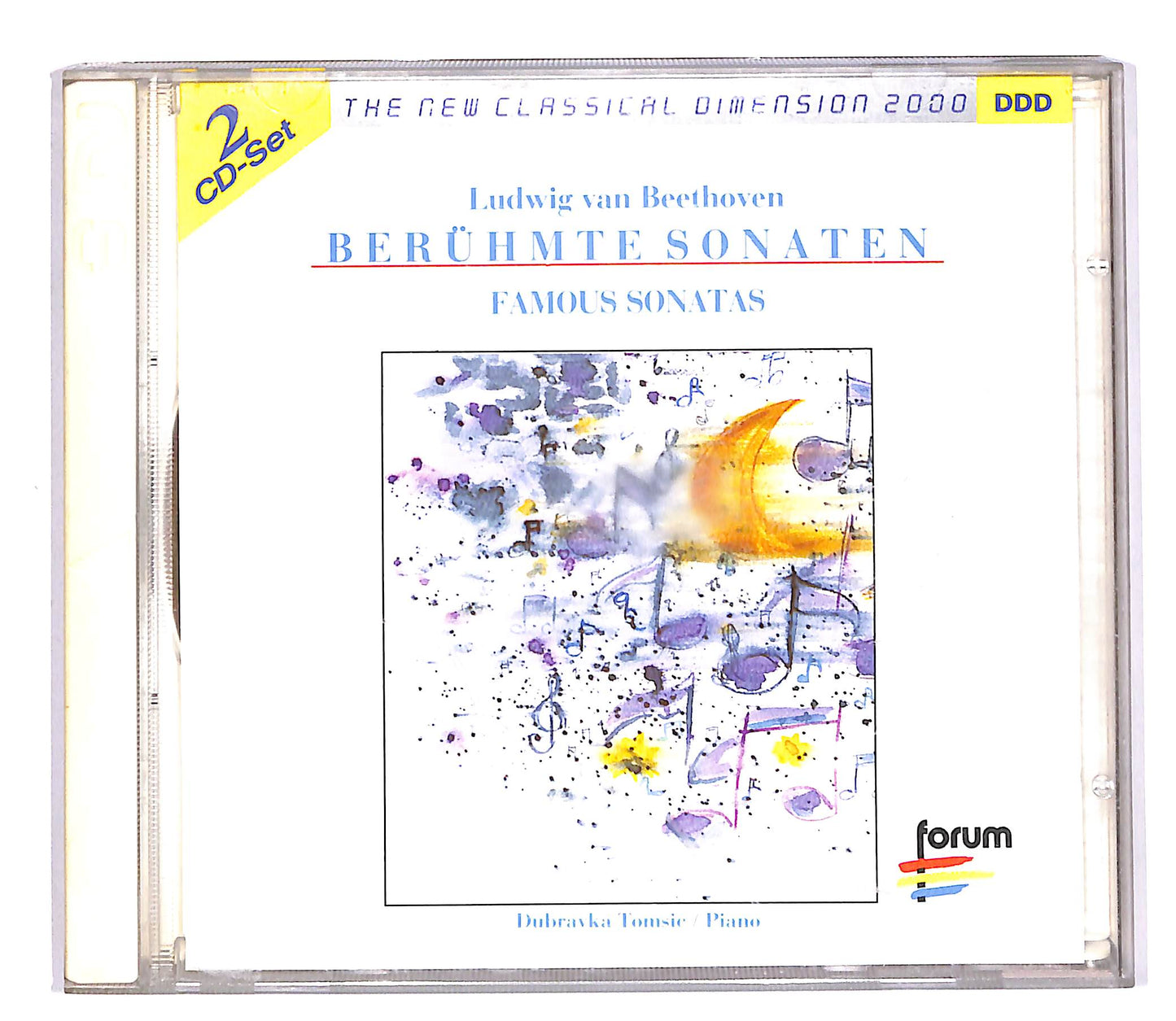 EBOND Ludwig van Beethoven - Famous Sonatas CD CD058506