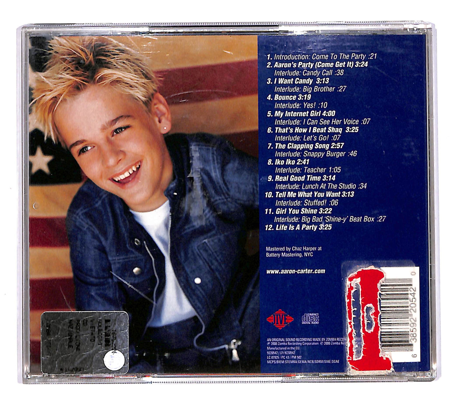 EBOND Aaron Carter - Aaron's Party (Come Get It) CD CD058518