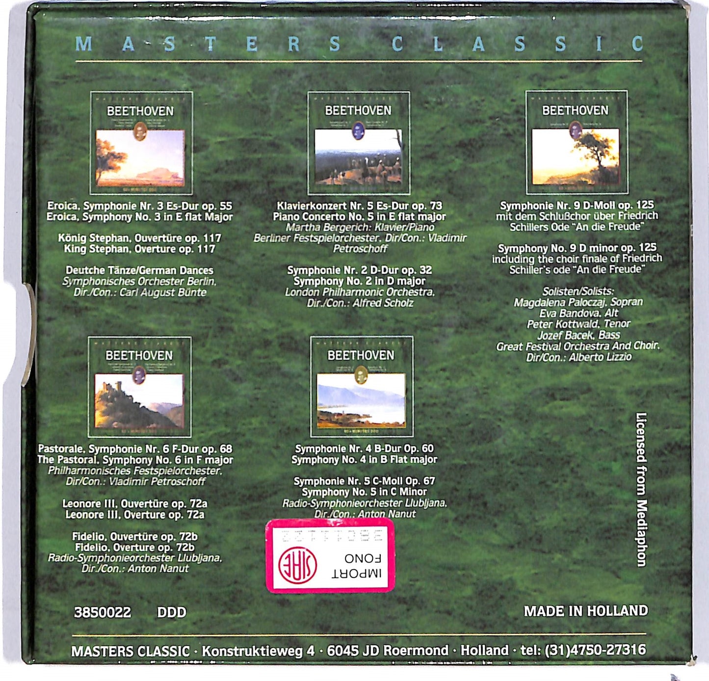 EBOND The Beethoven Collection - Box CD CD058532