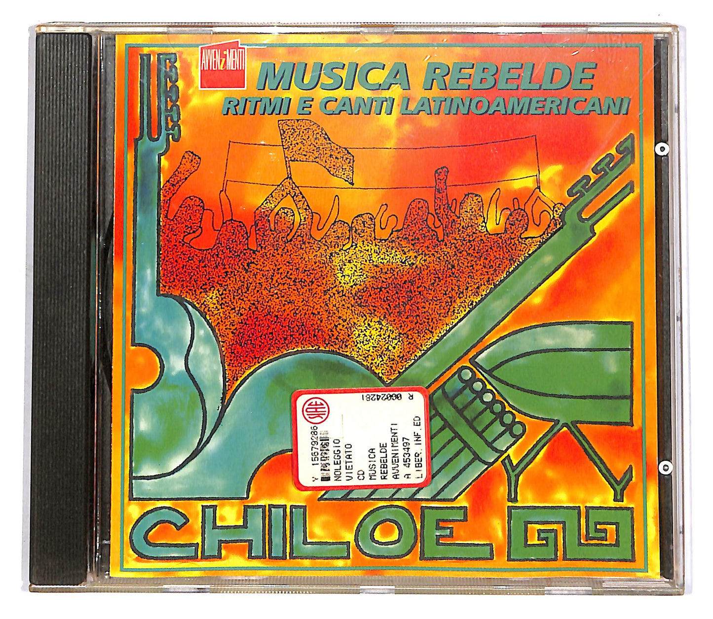 EBOND Chiloe - Musica Rebelde - Ritmi E Canti Latinoamericani EDITOR CD CD058611