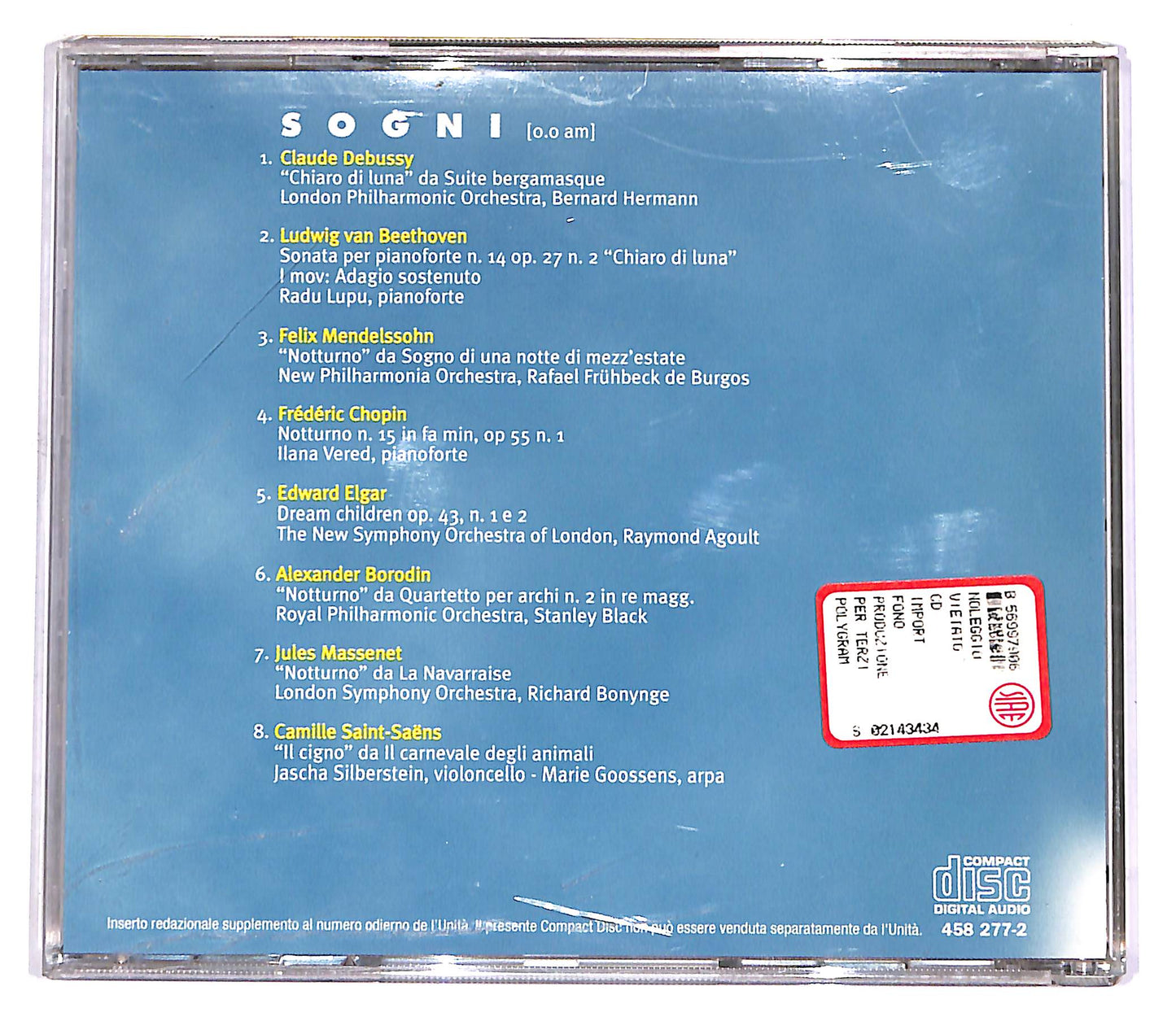 EBOND [0.0 am] - Sogni EDITORIALE CD CD058617