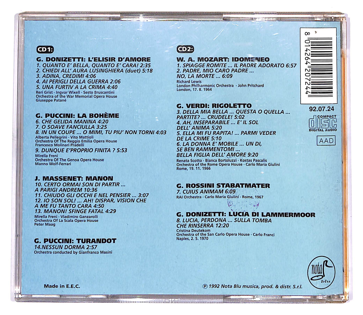 EBOND Luciano Pavarotti - Viva Luciano (2 dischi) CD CD058620