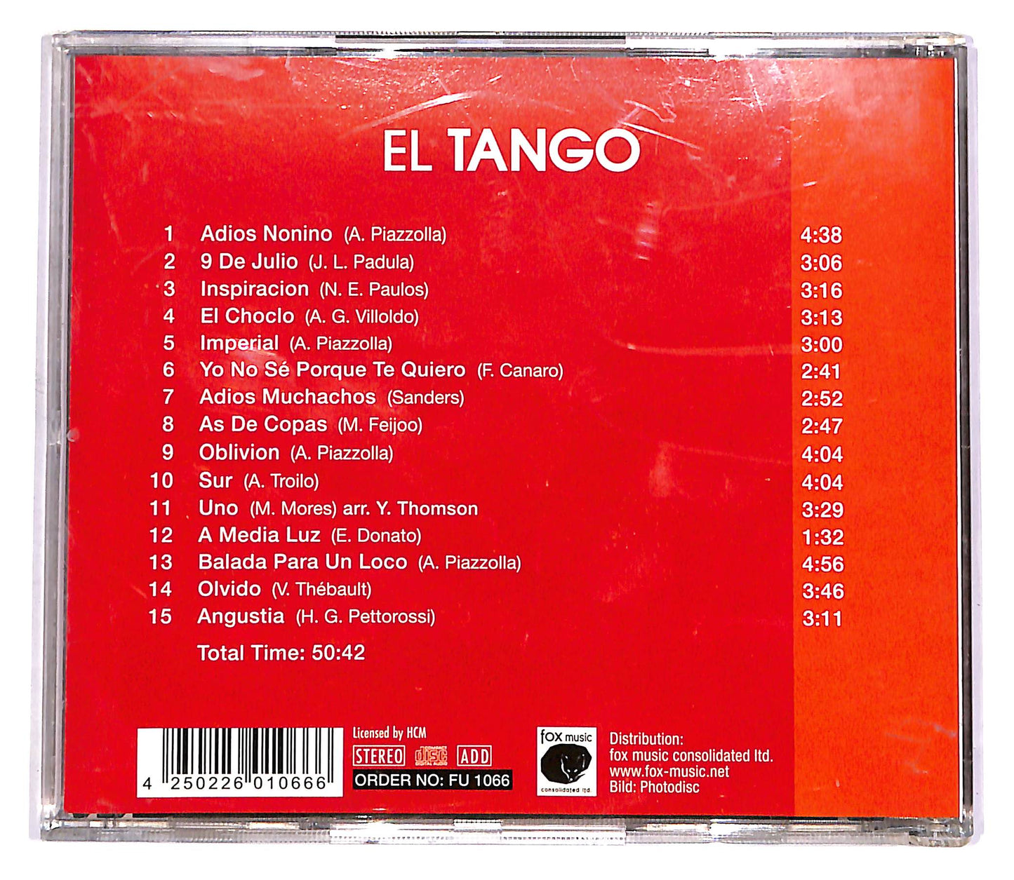 EBOND Various - El Tango CD CD058621