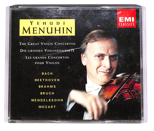 EBOND The Great Violin Concertos - Yehudi Menuhin (3 dischi) CD CD058702