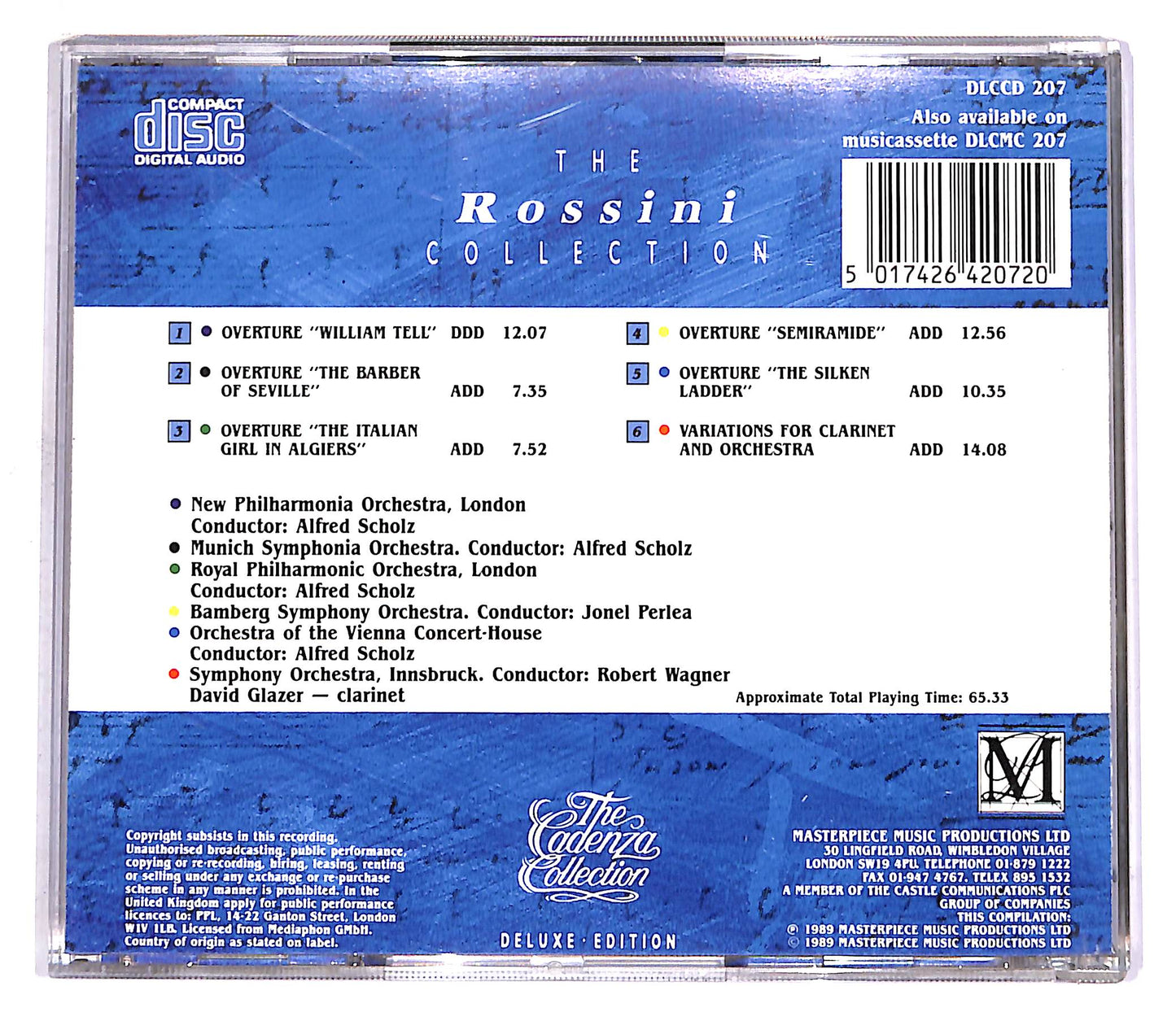 EBOND Rossini - The Collection Vol.7 - Deluxe Edition CD CD058715