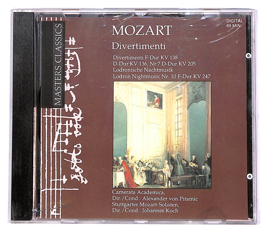 EBOND Wolfgang Amadeus Mozart - Divertimenti EDITORIALE CD CD058718