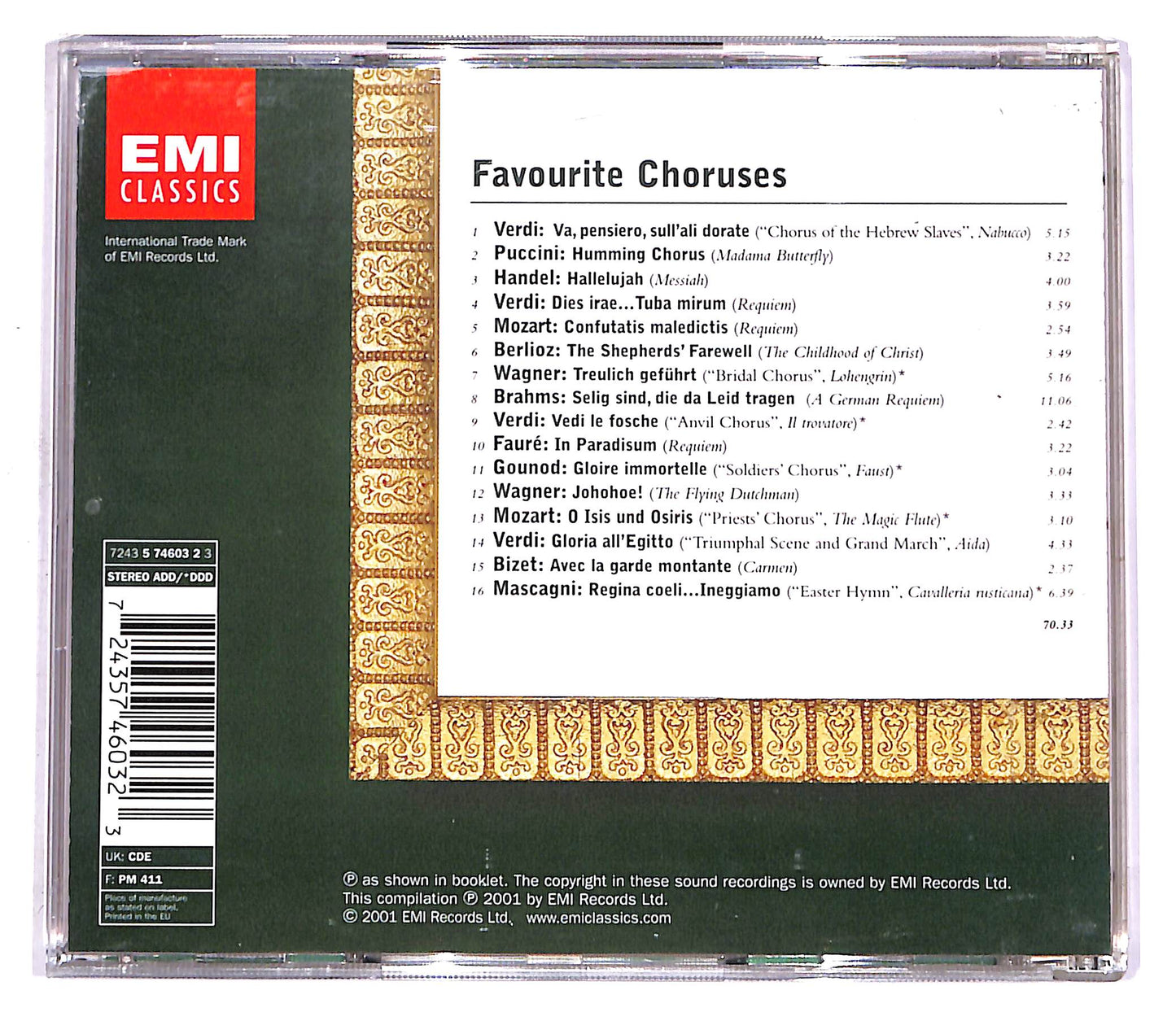 EBOND Various - Favourite Choruses CD CD058719