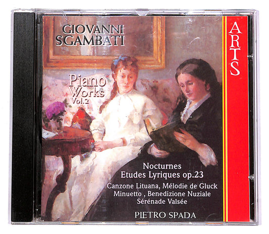 EBOND Giovanni Sgambati - Complete Piano Works Vol.2 - Pietro Spada CD CD058742