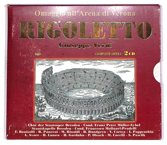 EBOND Giuseppe Verdi - Rigoletto con Booklet (2 dischi) CD CD058816