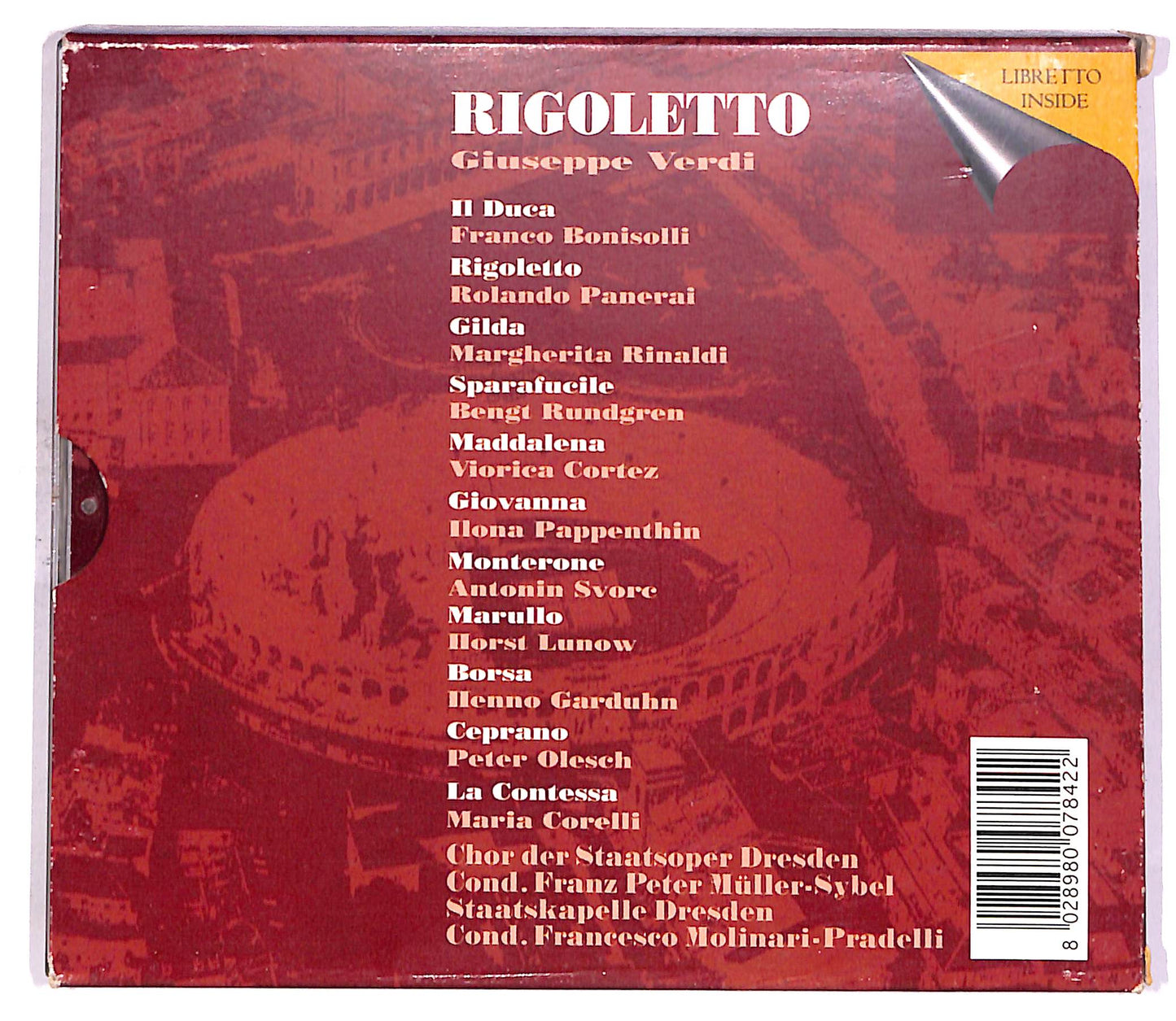 EBOND Giuseppe Verdi - Rigoletto con Booklet (2 dischi) CD CD058816