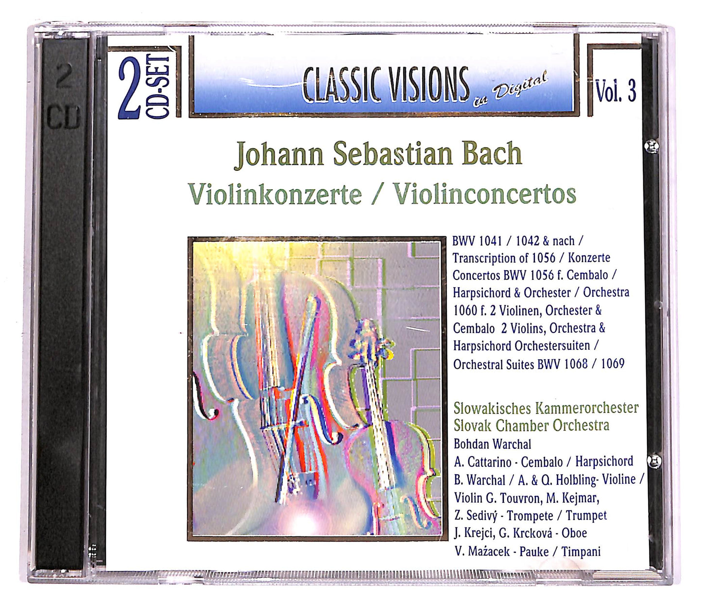 EBOND Johann Sebastian Bach - Classic Visions - Vol.3 (2 dischi) CD CD058822