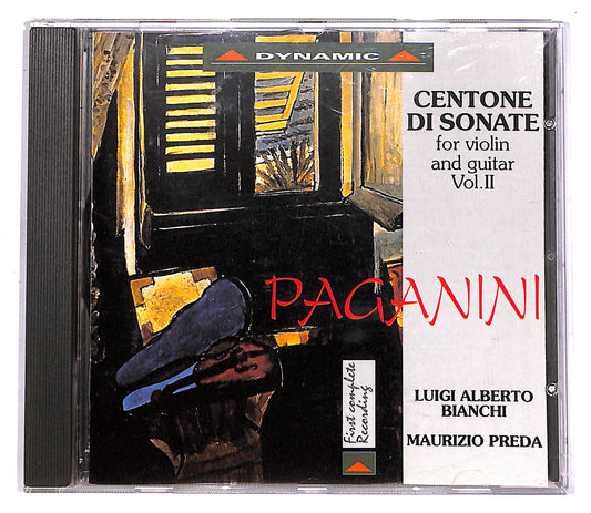 EBOND Paganini - Centone Di Sonate For Violin And Guitar Vol.2 CD CD058831