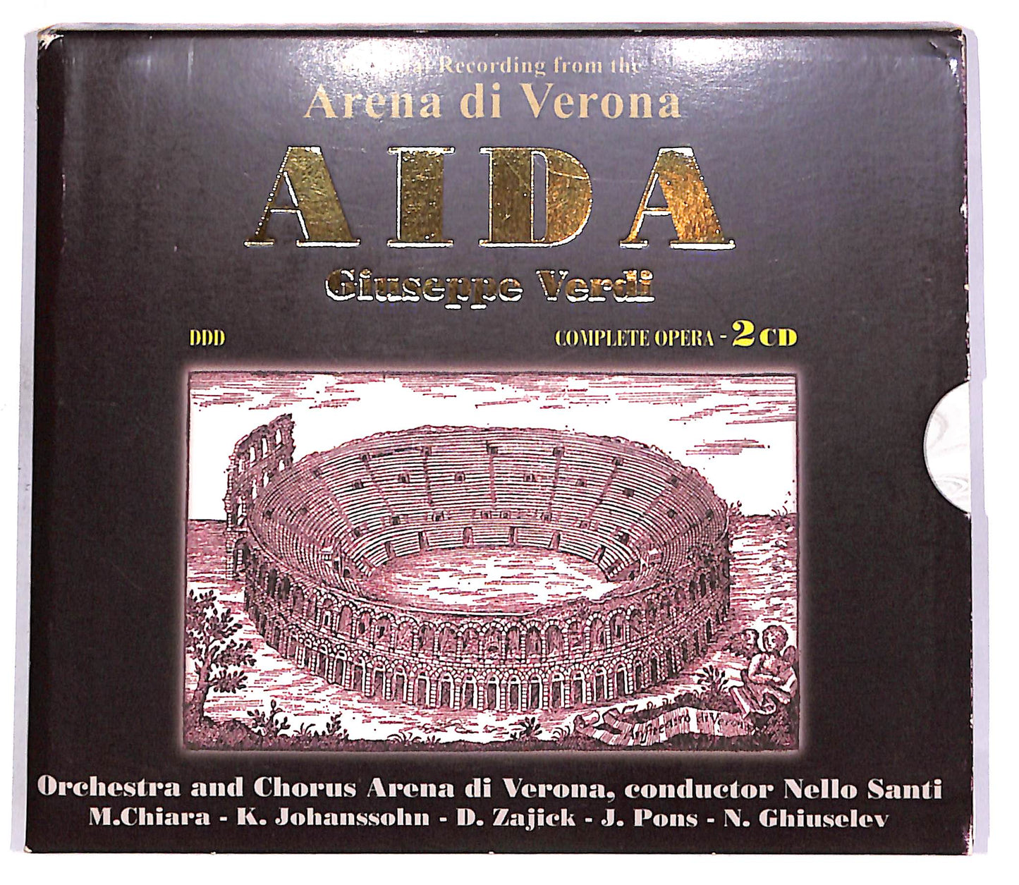EBOND Giuseppe Verdi - Aida con Booklet (2 dischi) CD CD058841