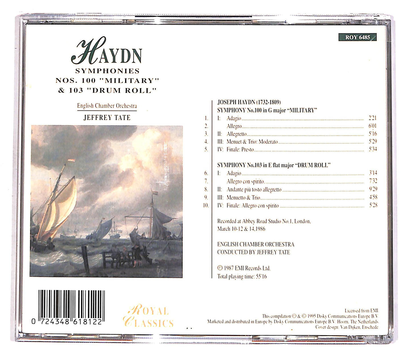 EBOND Haydn - Symphonies Nos. 100 Military & 103 Drum Roll CD CD058917