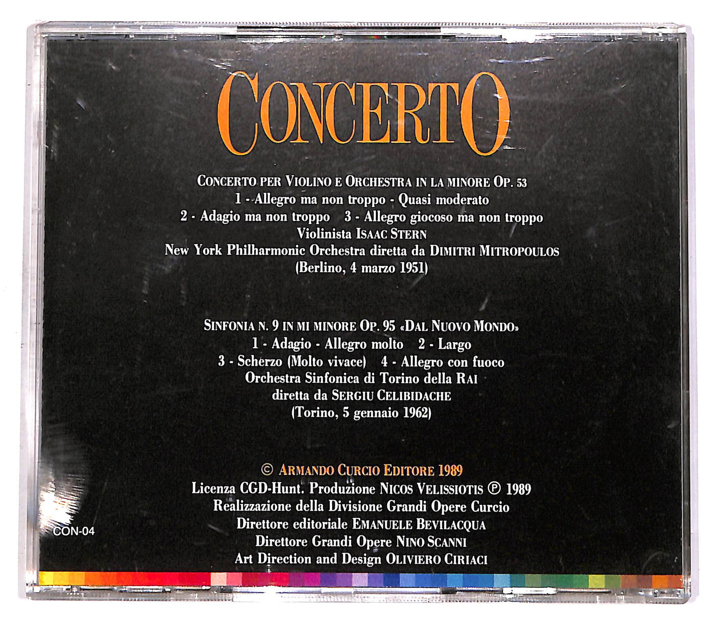 EBOND Dvorak - Concerto Per Violino E Orchestra Op.53 EDITORIALE CD CD058923