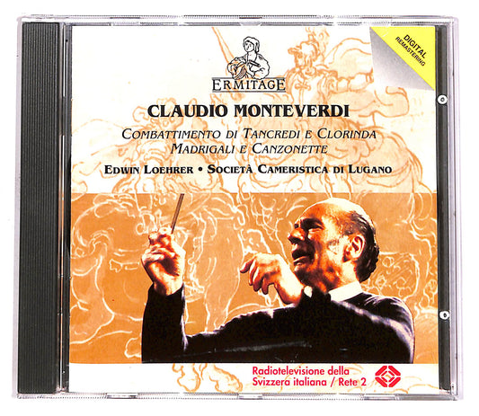 EBOND Monteverdi - Societa Cameristica Di Lugano - Edwin Loehrer CD CD058924
