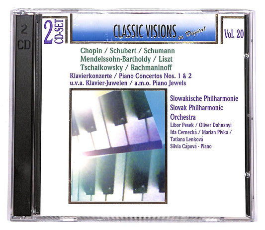 EBOND Piano Concertos Nos.1 & 2 A.M.O. Piano Jewels Vol.20 (2 disc) CD CD058933