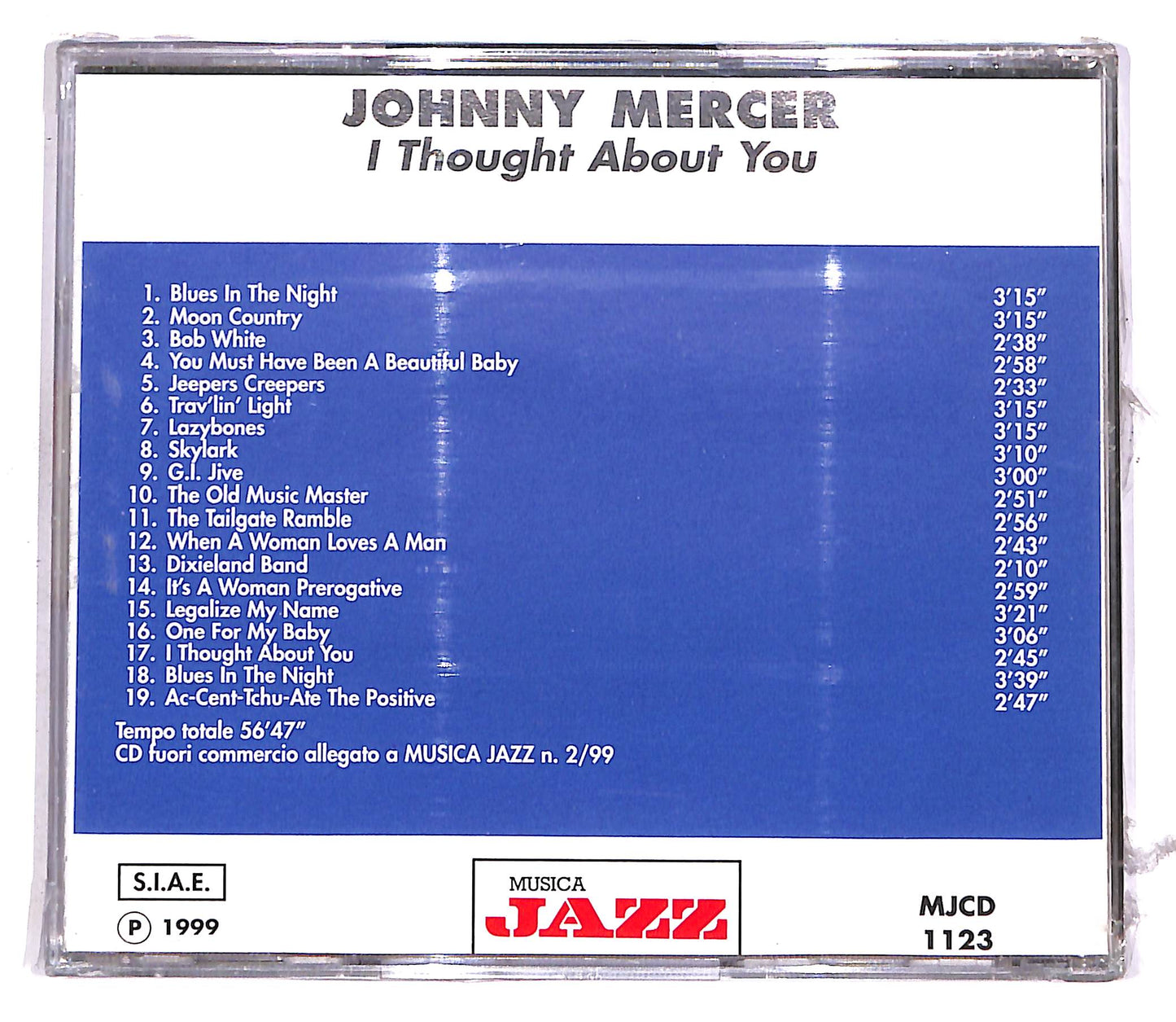 EBOND Johnny Mercer - I Thought About You EDITORIALE CD CD058938