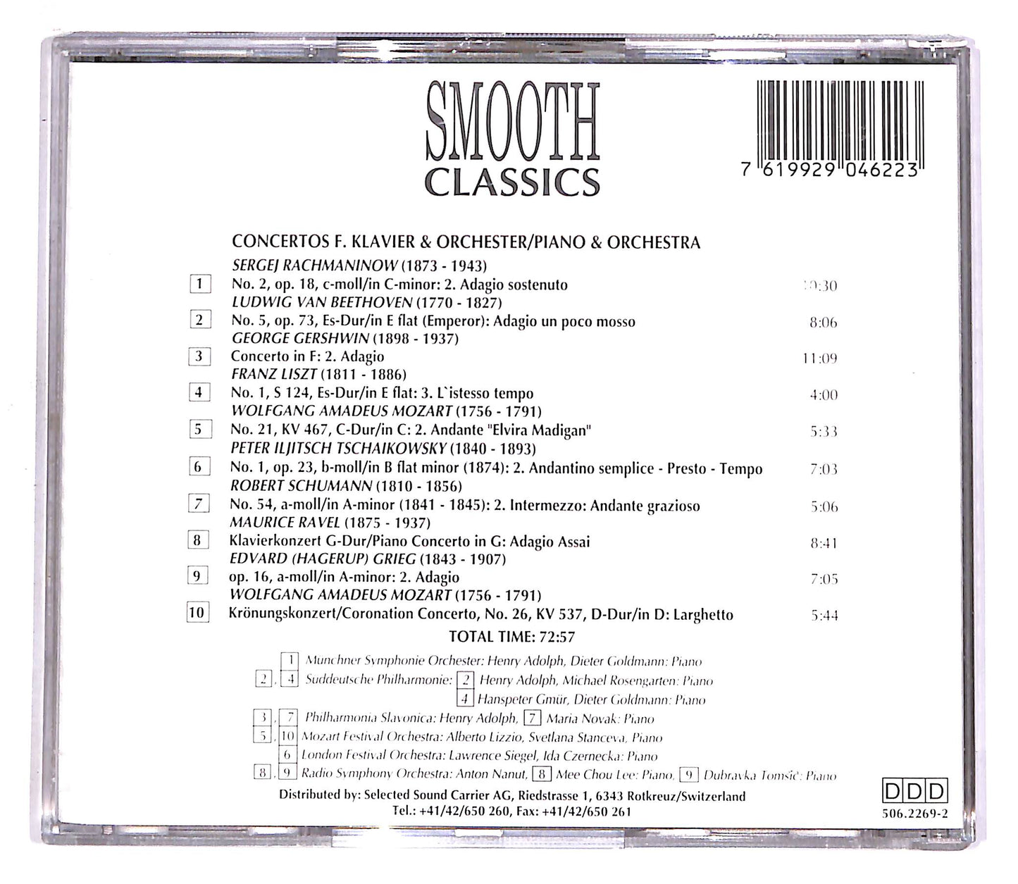 EBOND Rachmaninow - Beethoven - U.A. - Piano Concertos CD CD058941