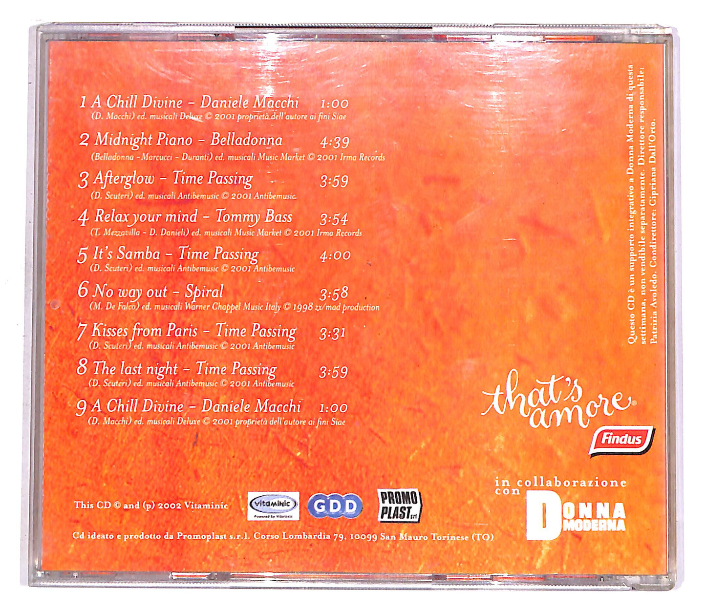 EBOND N.° Di Catalogo - Cocco 2002 - Simply Surprising PROMO CD CD058959