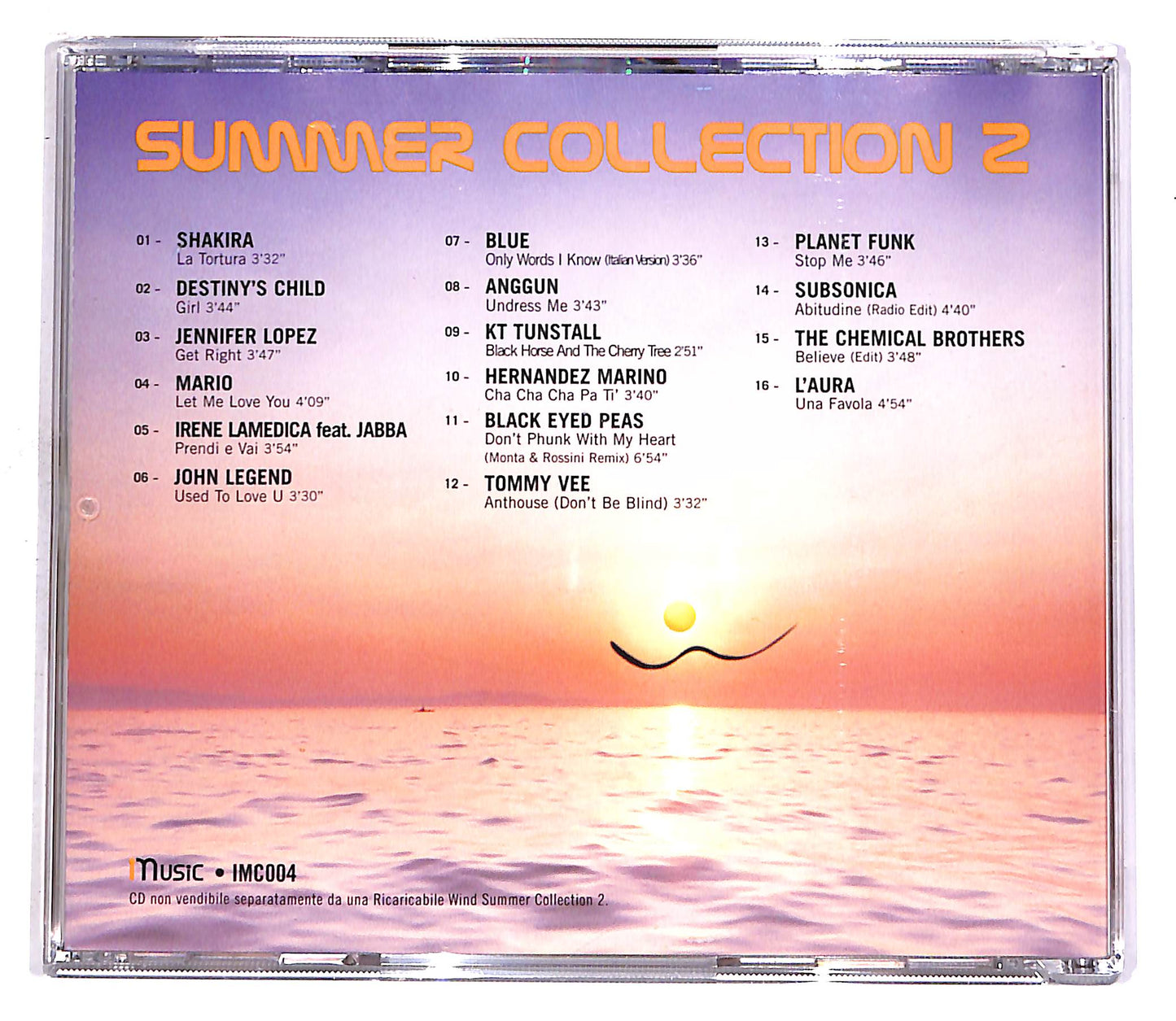 EBOND Various - Summer Collection Vol.2 PROMO CD CD059001