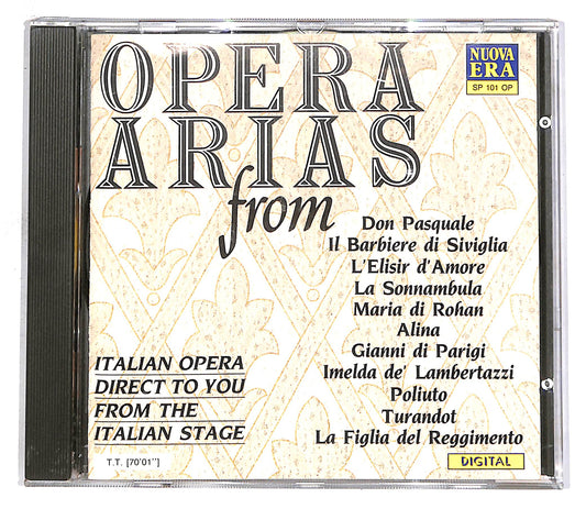 EBOND Opera Arias From - Nuova Era Catalogue EDITORIALE CD CD059009