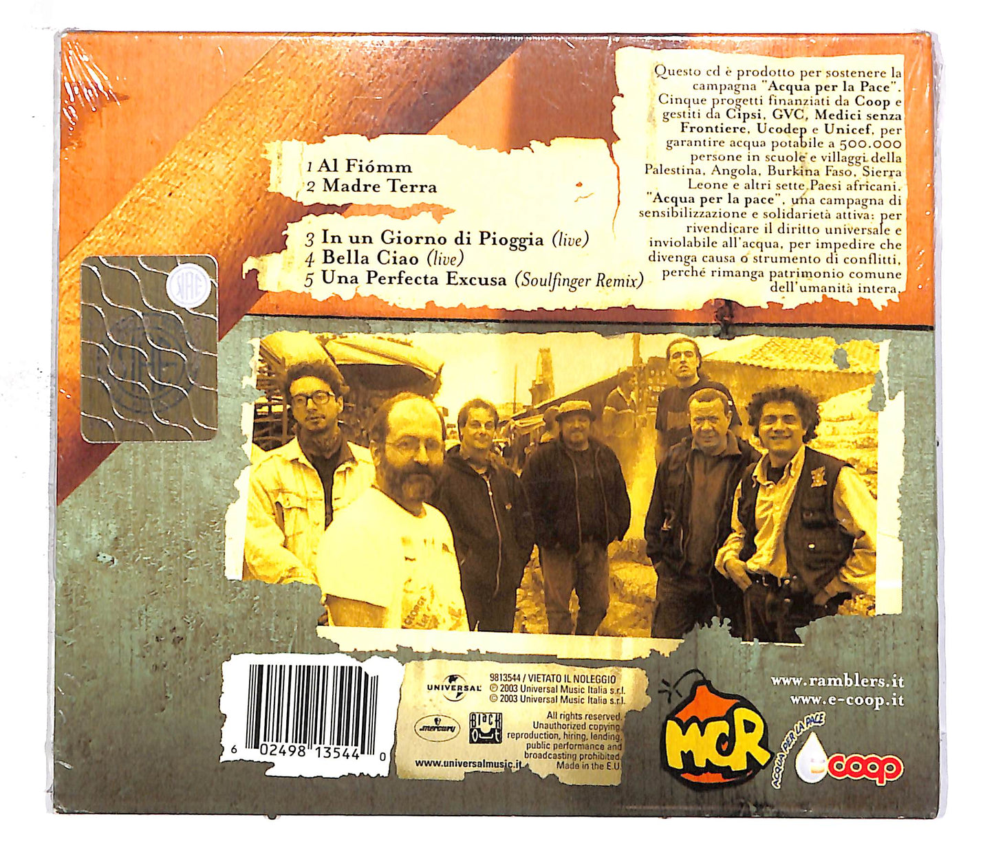EBOND Modena City Ramblers - Gocce CD CD059033