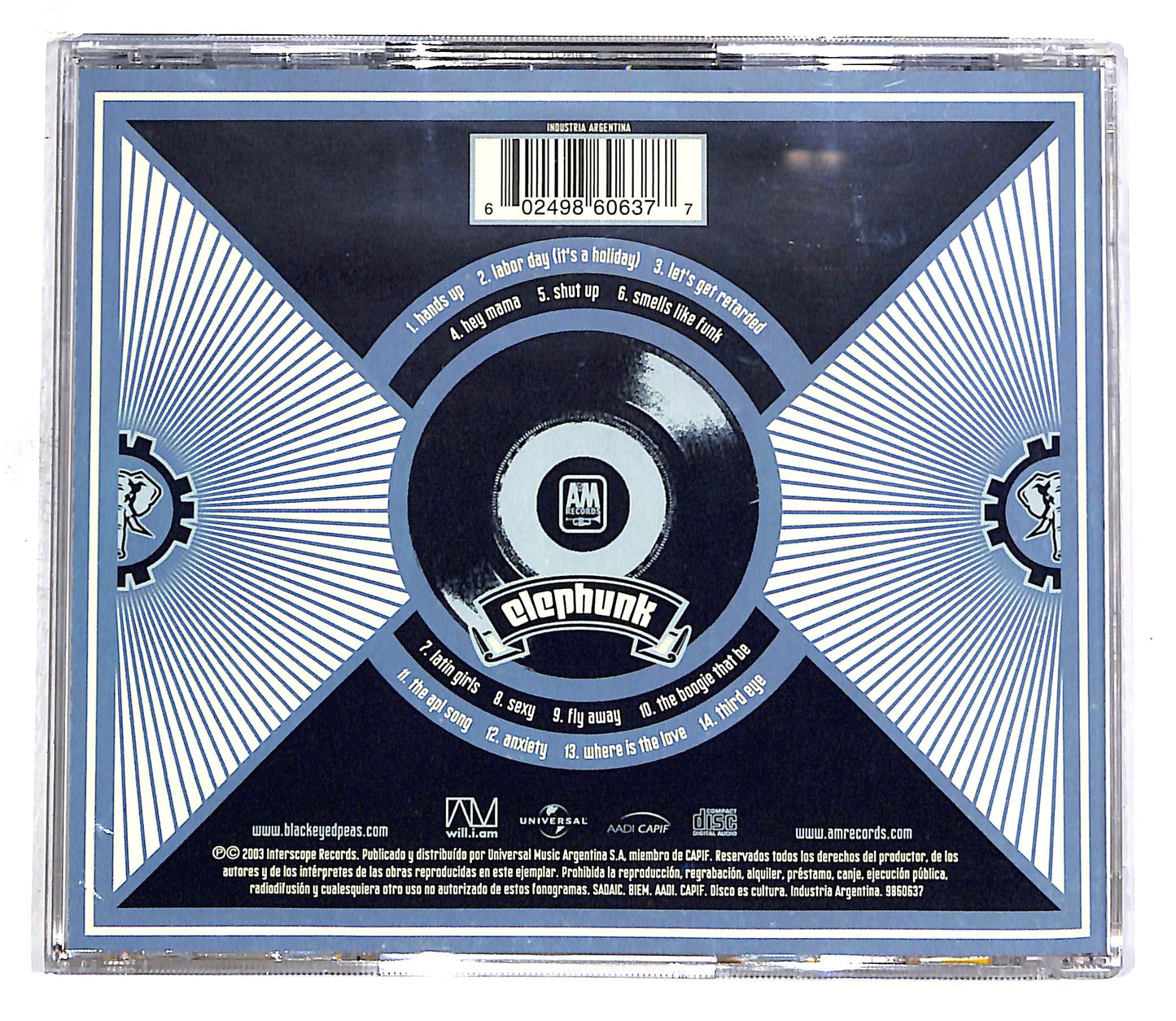 EBOND The Black Eyed Peas - Elephunk CD CD059034