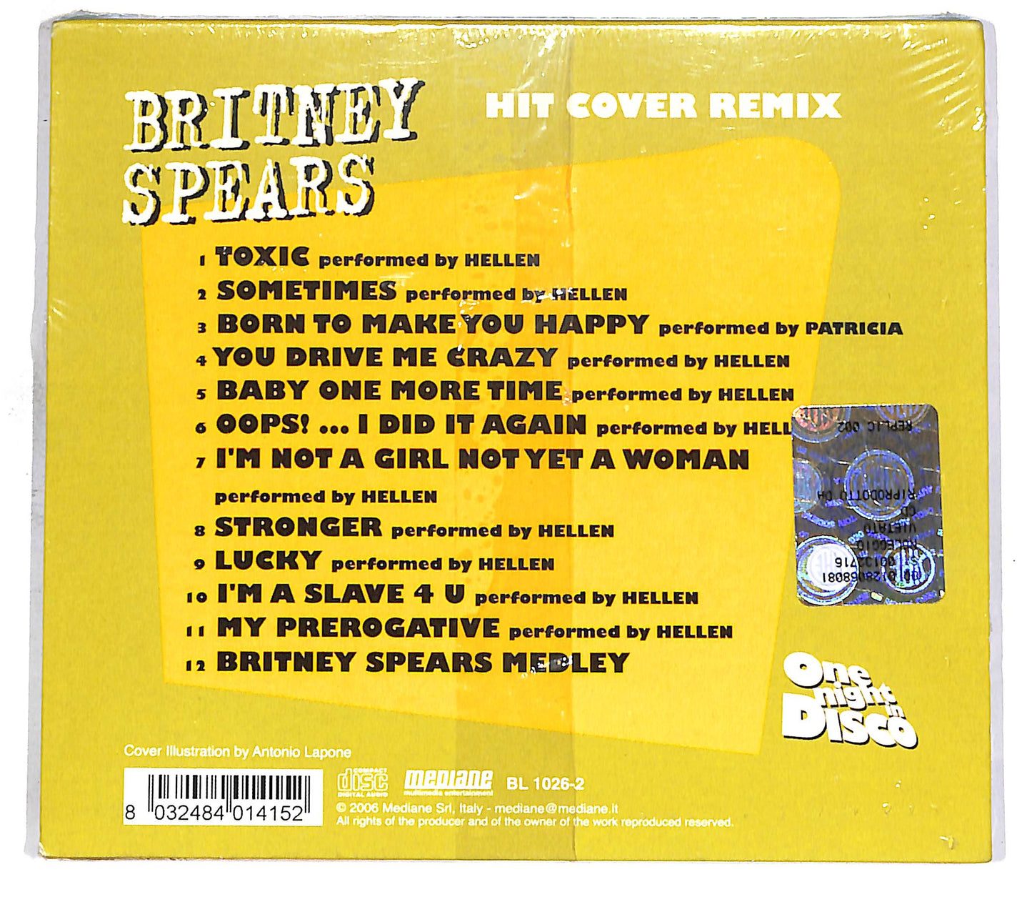 EBOND Various - One Night In Disco - Britney Spears CD CD059035