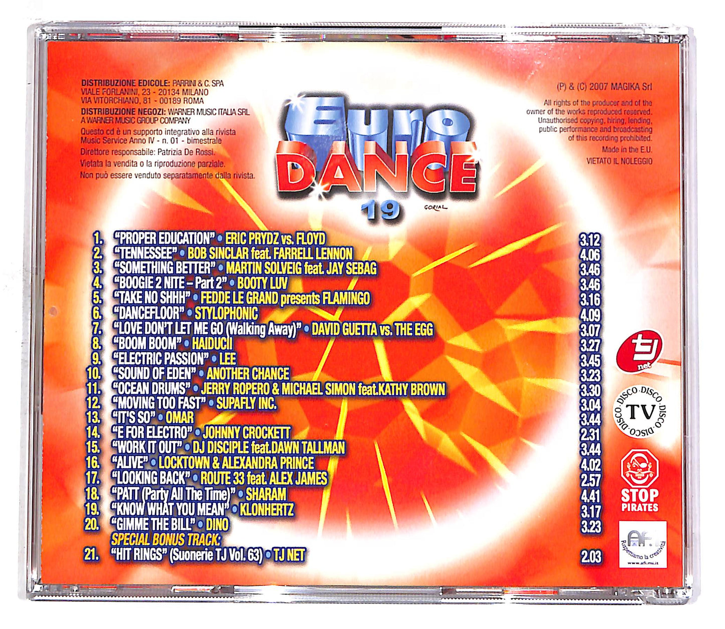 EBOND Various - Euro Dance 19 CD CD059037