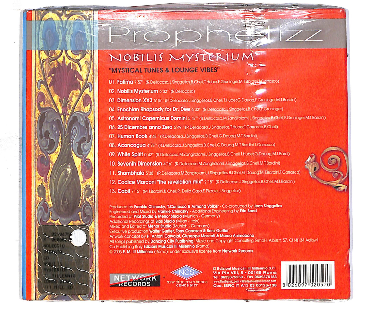 EBOND Prophetizz - Nobilis Mysterium CD CD059116