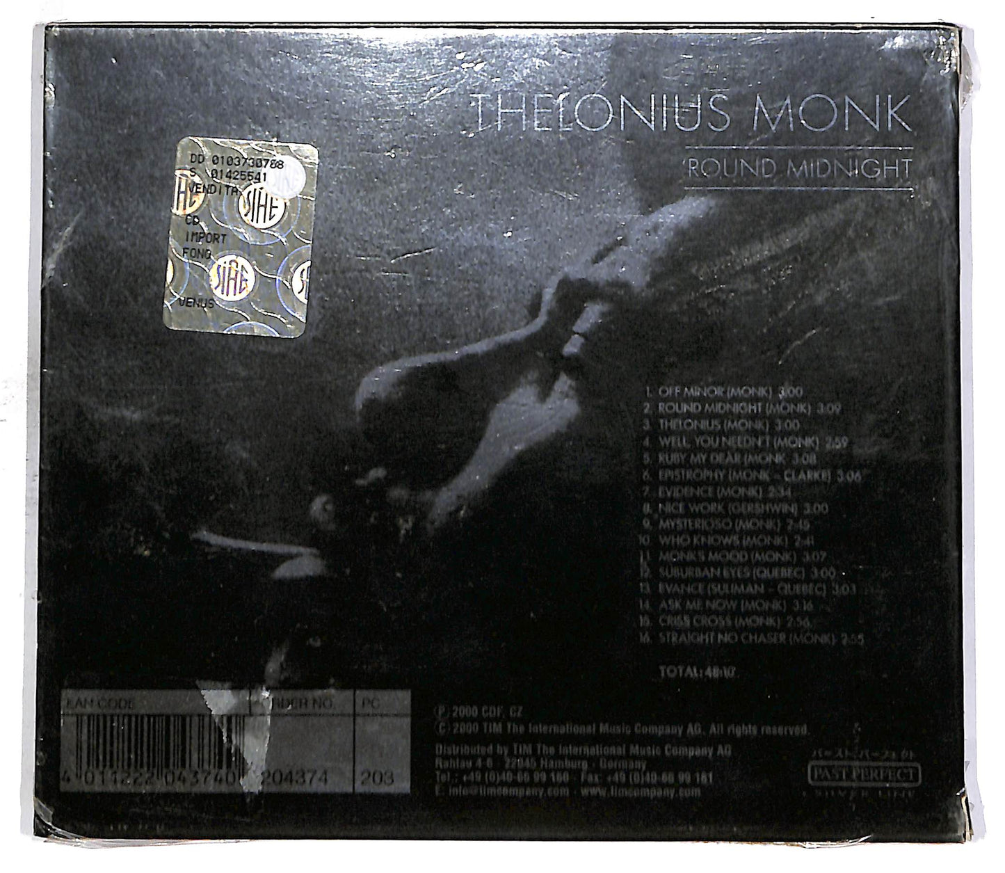 EBOND Thelonious Monk CD CD059139