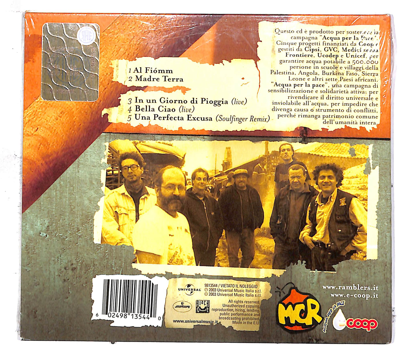 EBOND Modena City Ramblers - Gocce CD CD059146