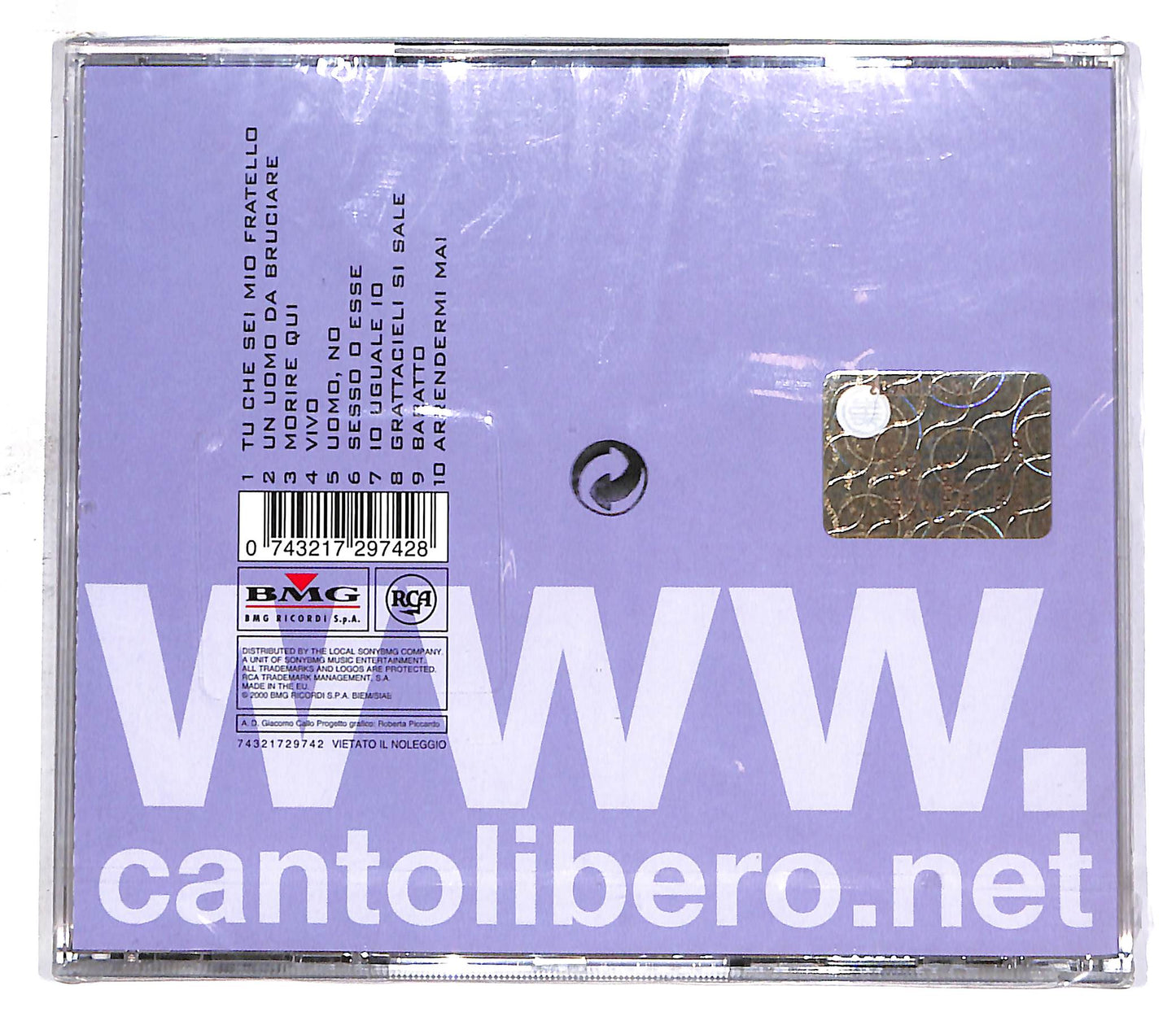 EBOND I Miti Musica - Renato Zero 2 CD CD059162