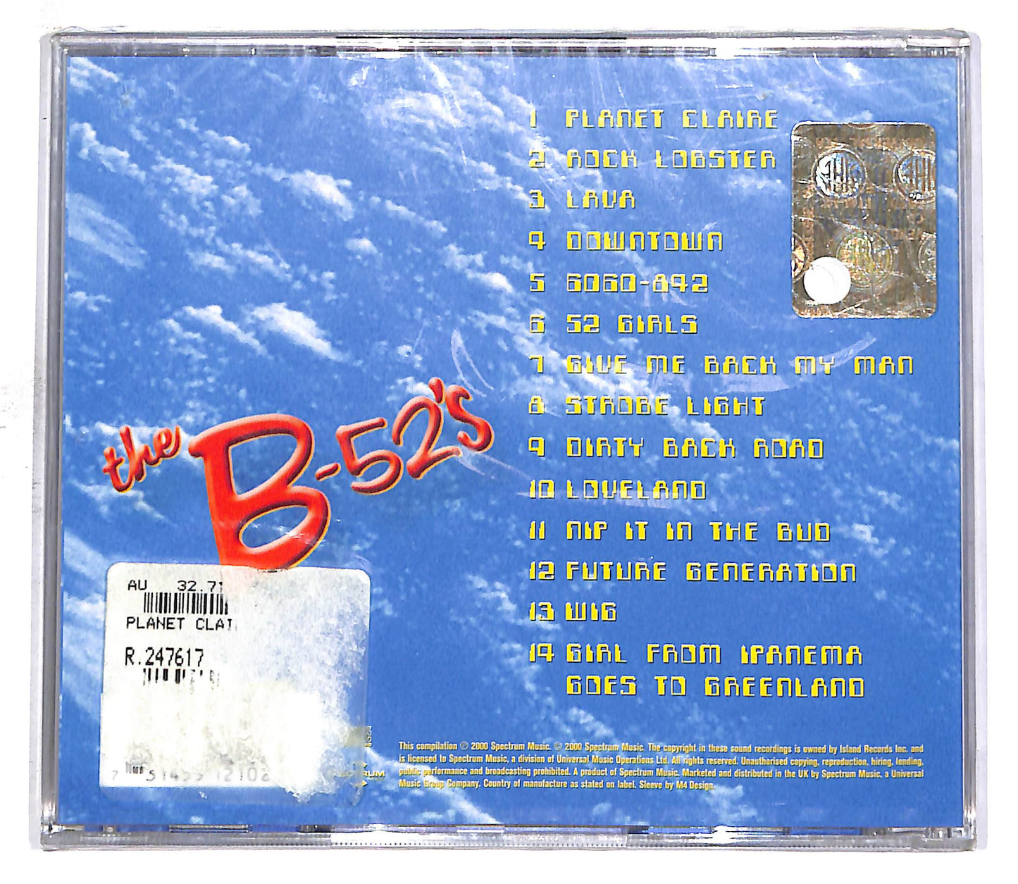 EBOND The B-52's - Planet Claire CD CD059202