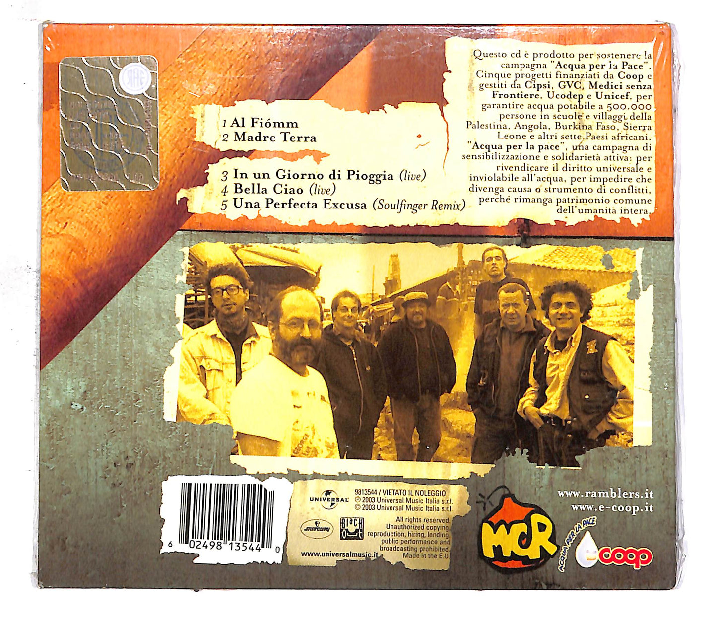 EBOND Modena City Ramblers - Gocce CD CD059203