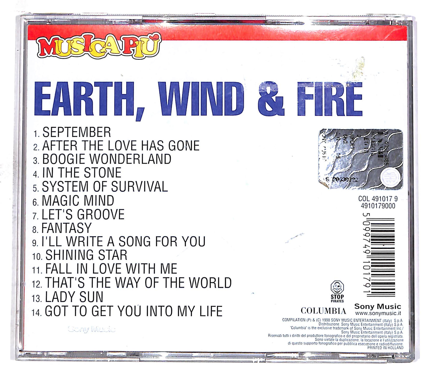 EBOND Earth, Wind & Fire - Earth, Wind & Fire CD CD059211