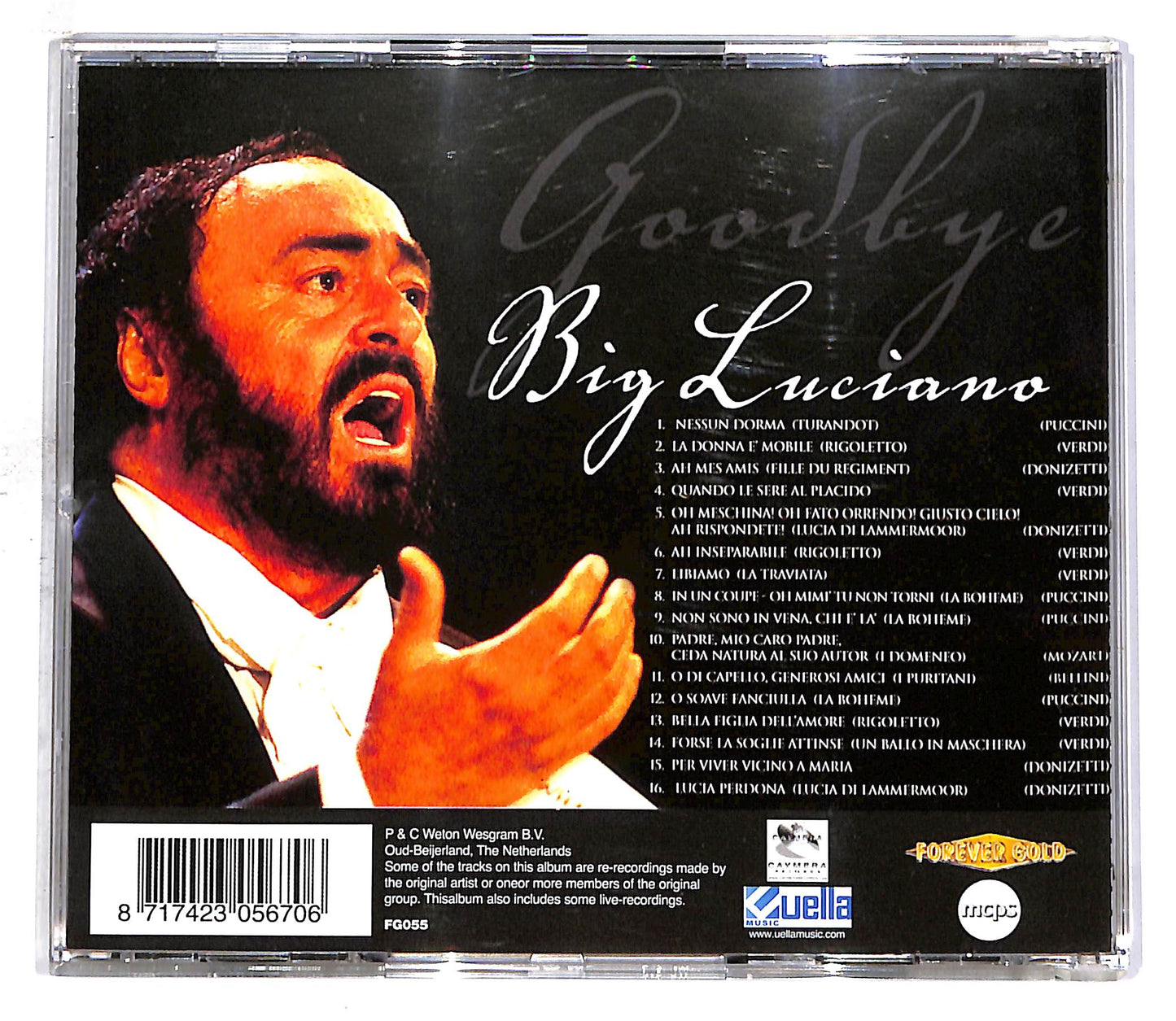 EBOND Luciano Pavarotti - Goodbye Big Luciano CD CD059213