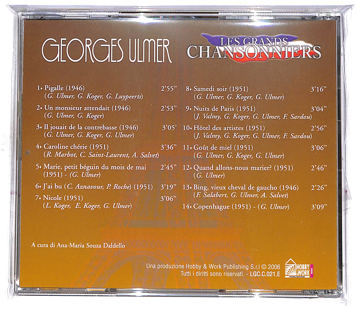 EBOND Georges Ulmer - Georges Ulmer EDITORIALE CD CD059215
