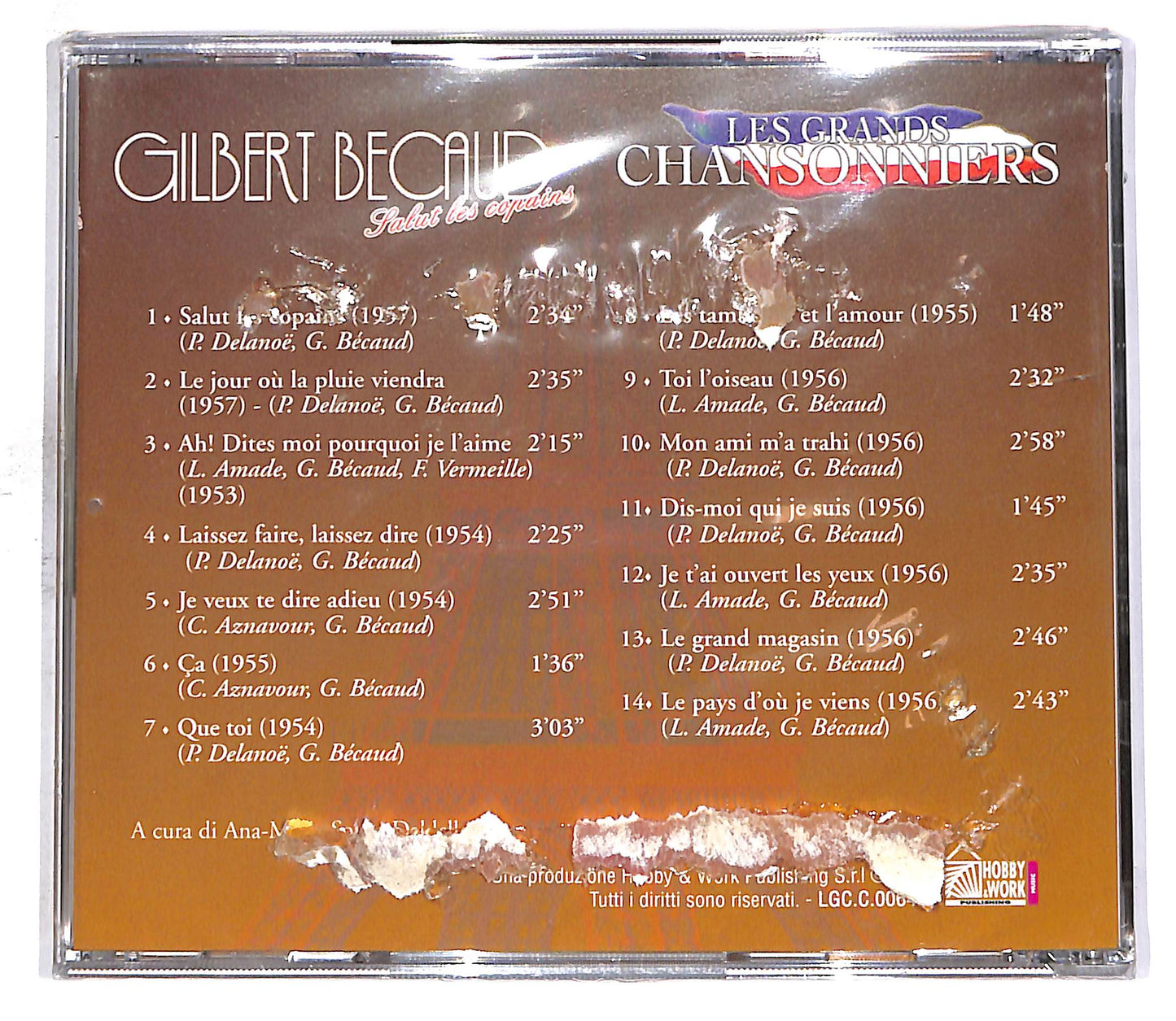 EBOND Gilbert Becaud - Gilbert Becaud EDITORIALE CD CD059221