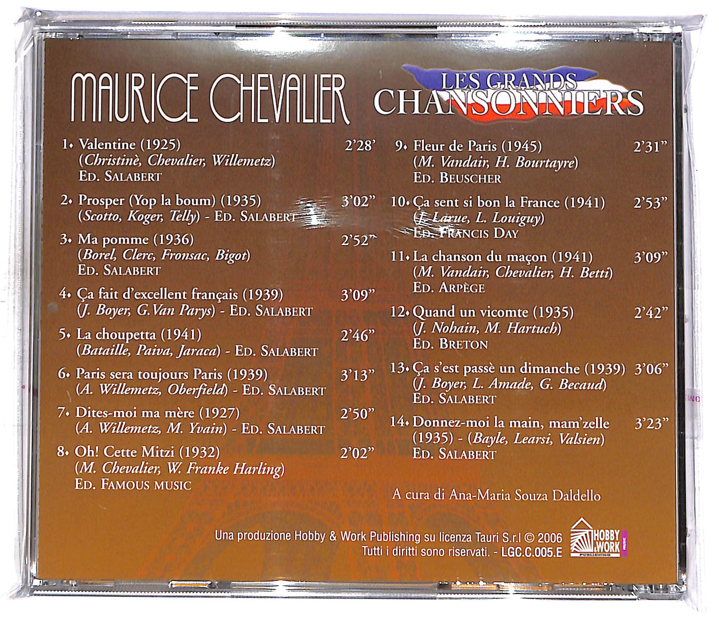 EBOND Maurice Chevalier - Maurice Chevalier EDITORIALE CD CD059223