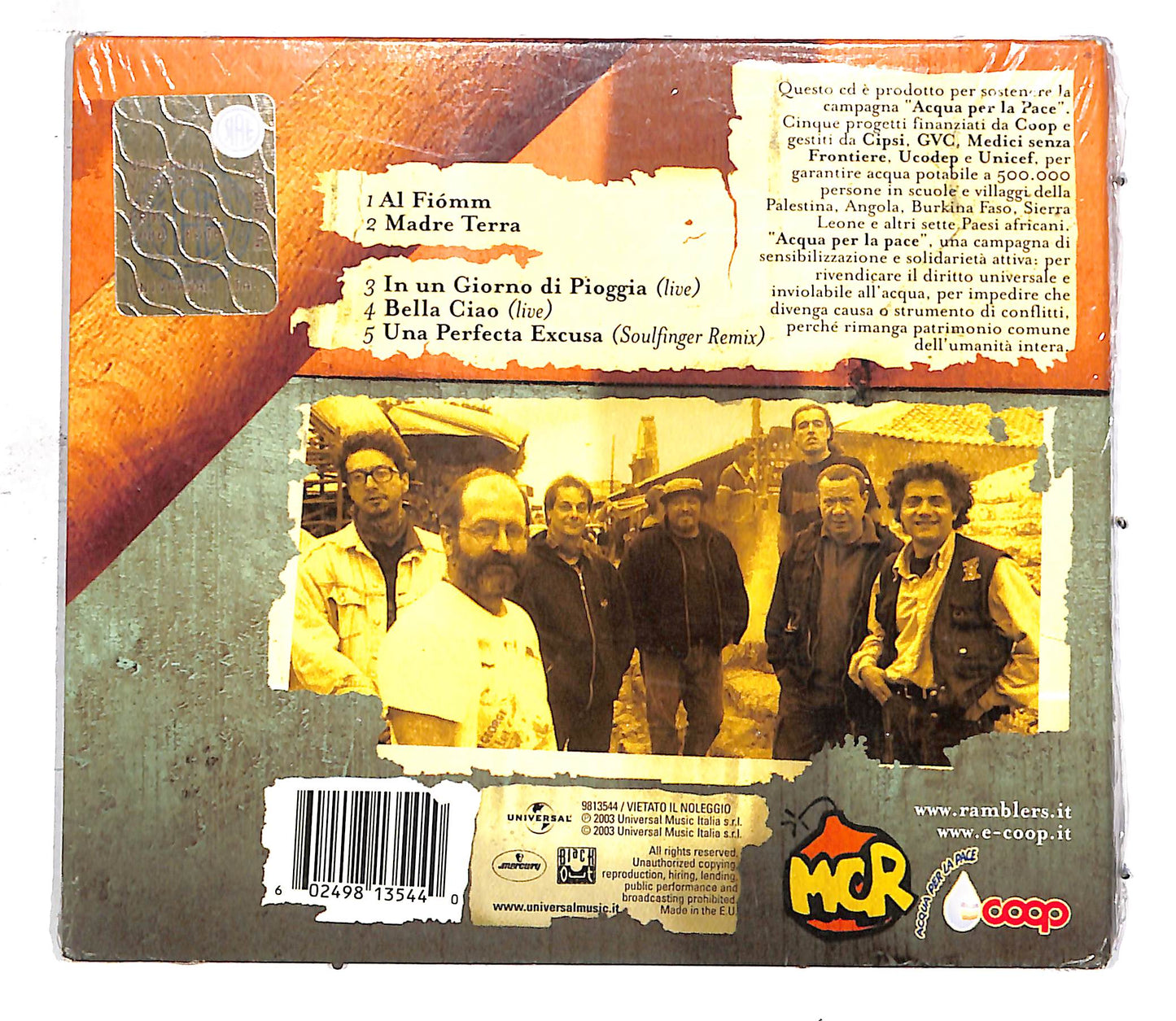 EBOND Modena City Ramblers - Gocce CD CD059242