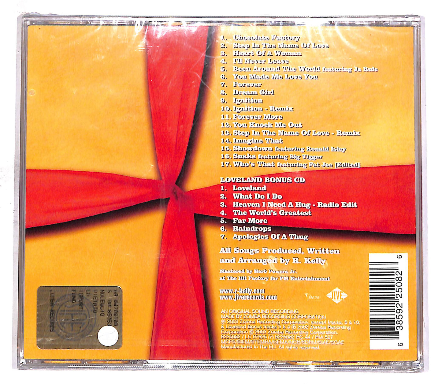 EBOND R. Kelly - Chocolate Factory (2 dischi) CD CD059250