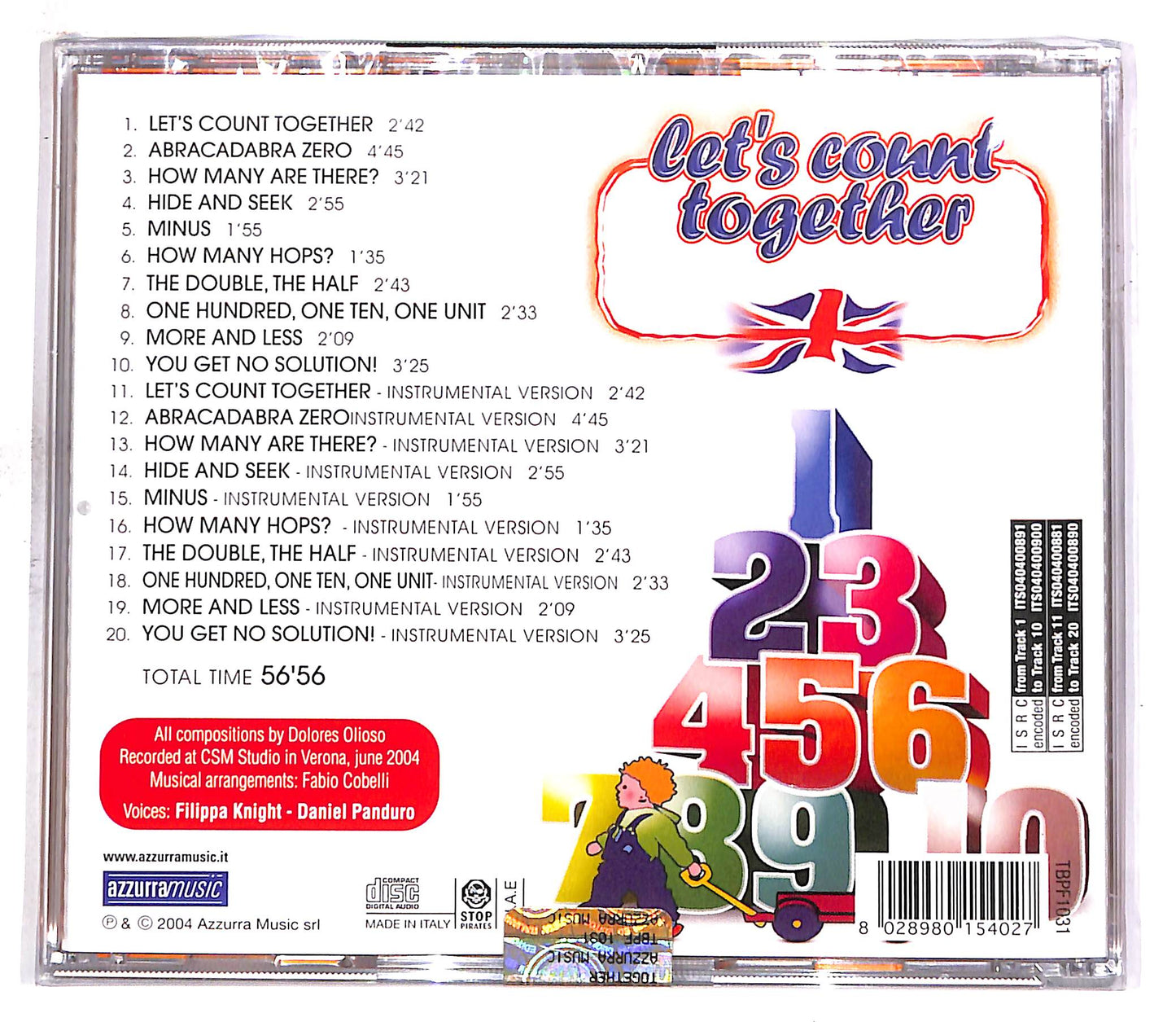 EBOND Various - Let's Count Togheter CD CD059254
