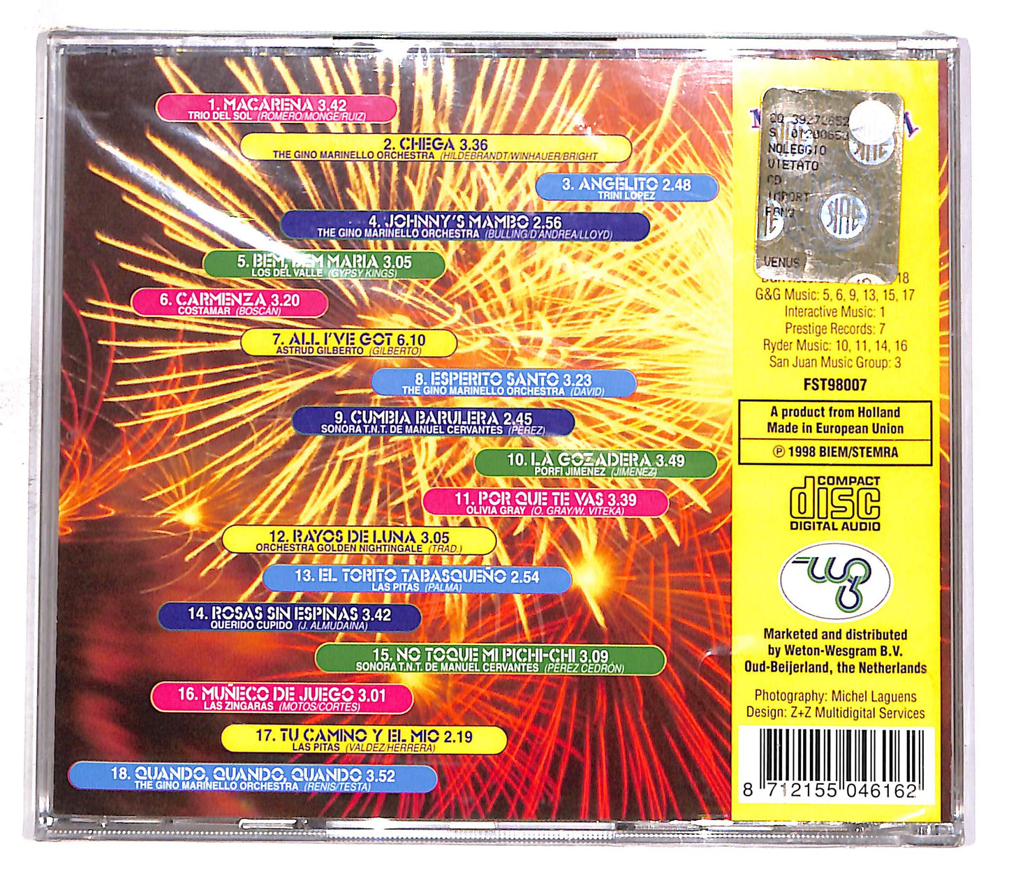 EBOND Macarena - Fiesta CD CD059327