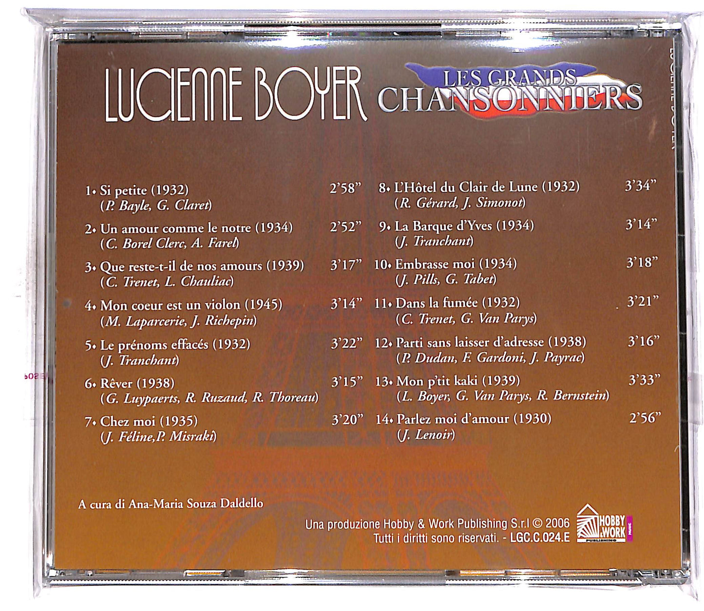 EBOND Lucienne Boyer - Lucienne Boyer EDITORIALE CD CD059336