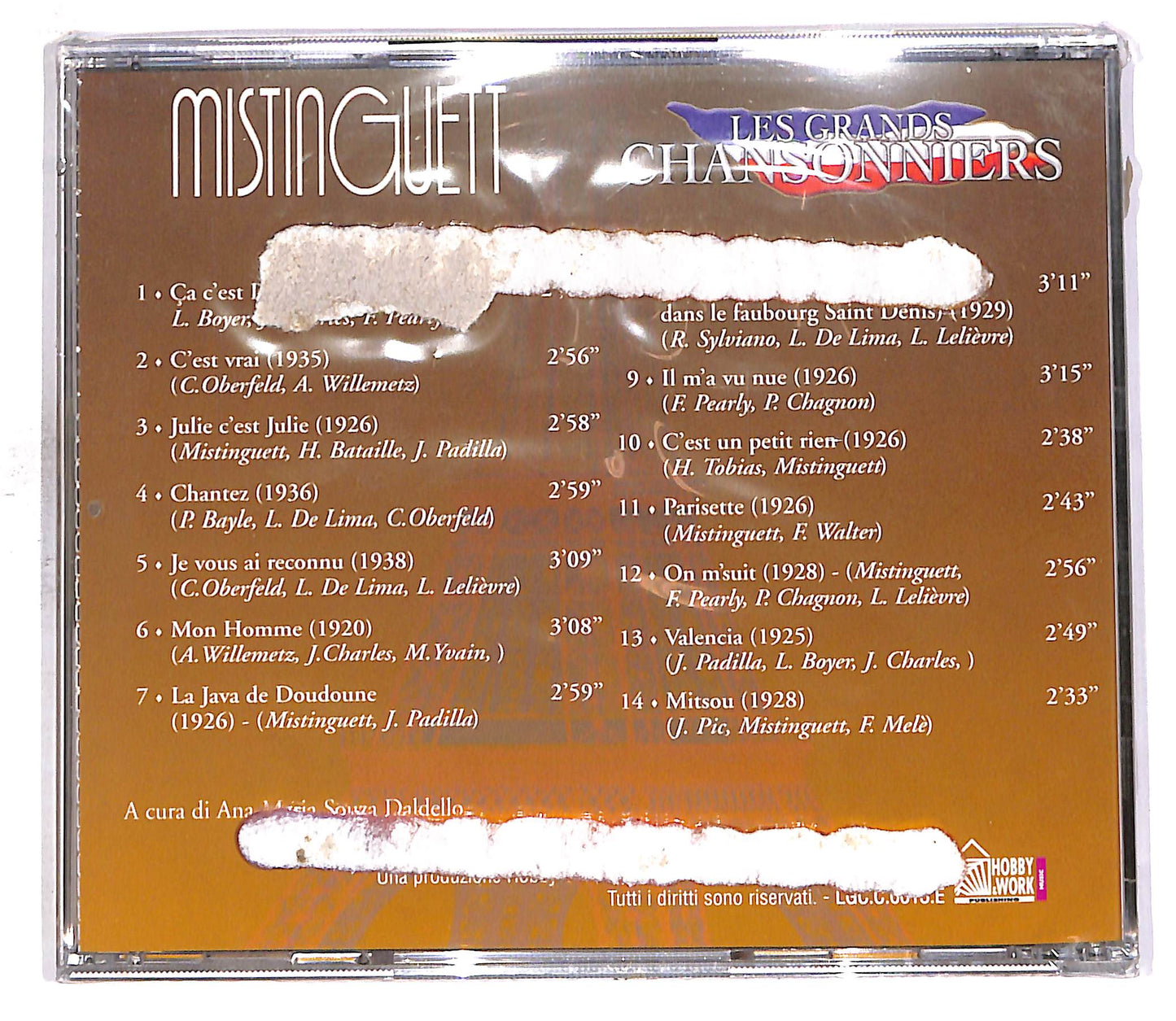 EBOND Mistinguett - Mistinguett EDITORIALE CD CD059338