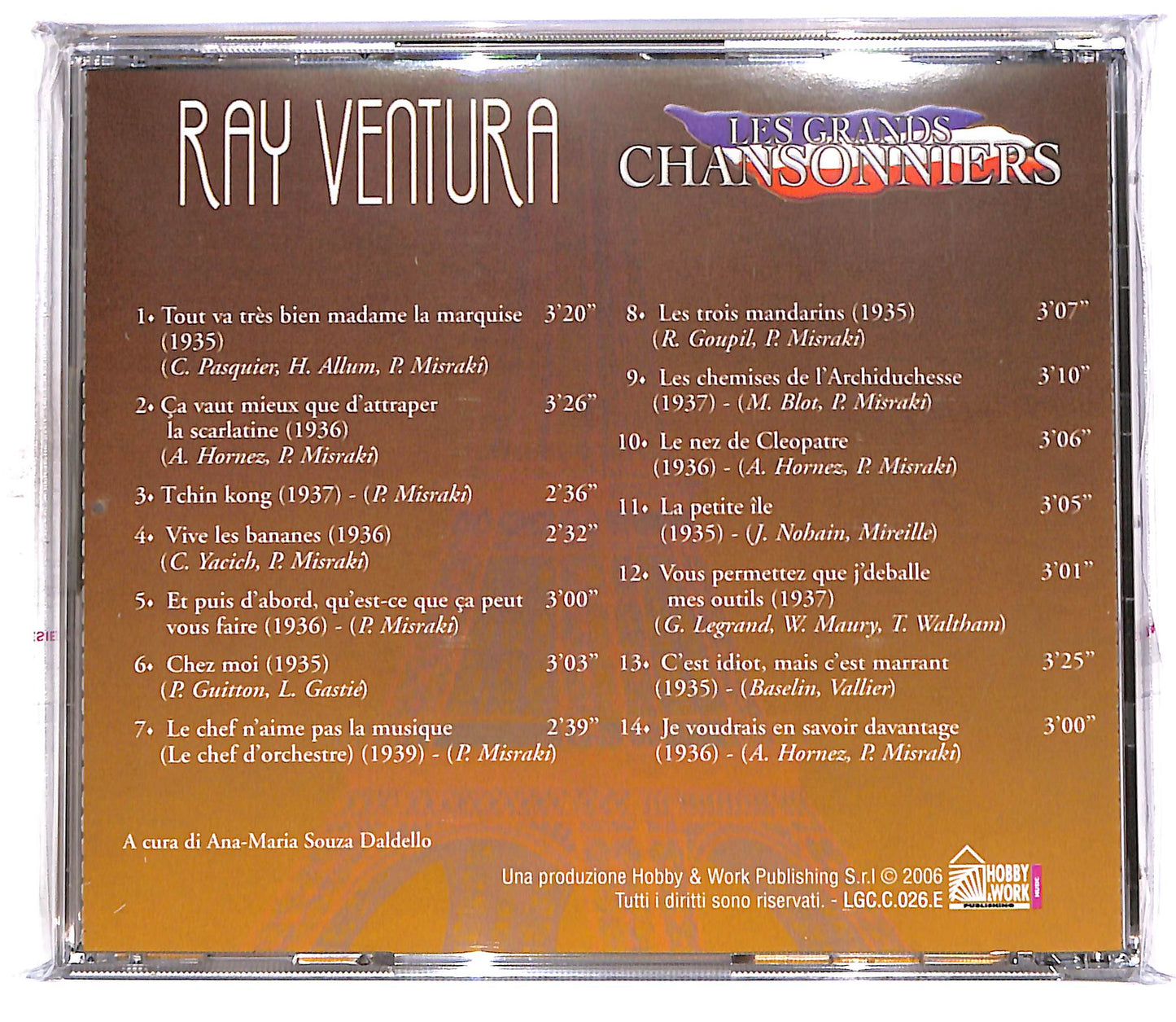 EBOND Ray Ventura - Ray Ventura EDITORIALE CD CD059339